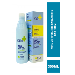 CeceMed Silk Advanced Kuru -Yıpranmış -Atopik Saçlar İçin Saç Kremi 300 ml