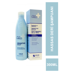 CeceMed Sensitive Scalp Shampoo Hassas Saç Derisi Şampuanı 300 ml (S.K.T 11-2024)