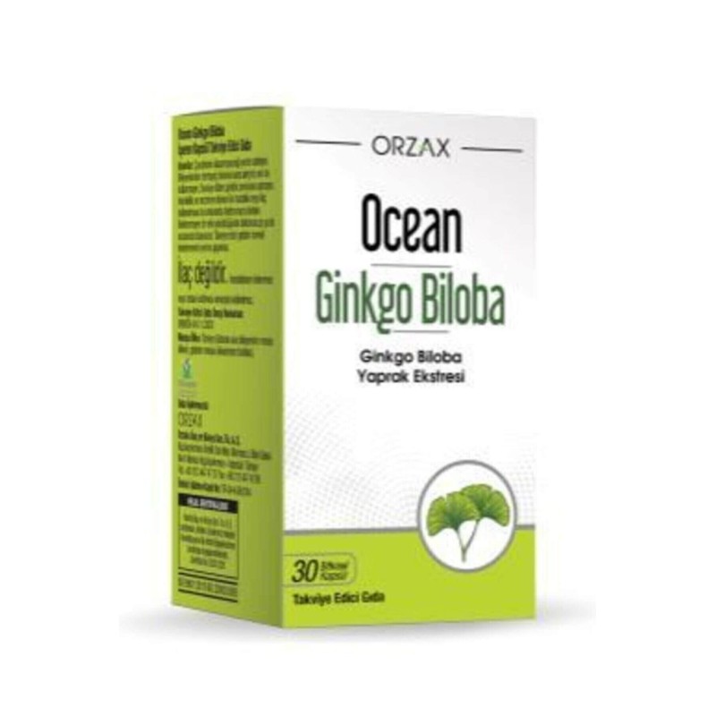 Ocean Ginkgo Biloba 30 Kapsül