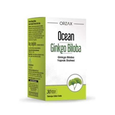 Ocean Ginkgo Biloba 30 Kapsül
