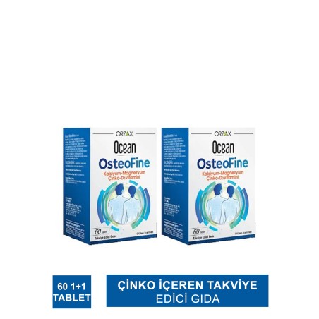 Ocean OsteoFine Takviye Edici Gıda 60 Tablet 1+1
