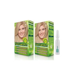 NATURTINT 2'li Set 9 N Bal Sarısı Kalıcı Saç Boyası Alana Martiderm Flash Ampul Hediye