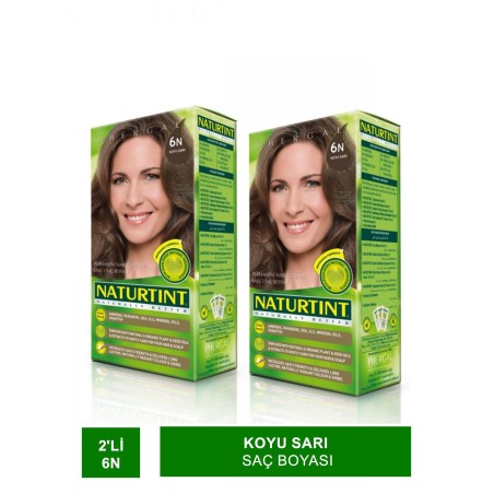 NATURTINT 2’li Set 6 N Koyu Sarı Saç Boyası