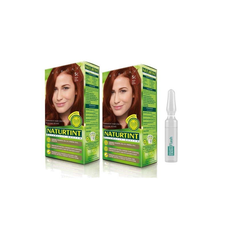 NATURTINT 2li 5 C Bakır Açık Kahve Saç Boyası