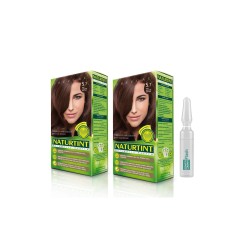 NATURTINT 2'li Set 5.7 Açık Çikolata Kestane Kalıcı Saç Boyası