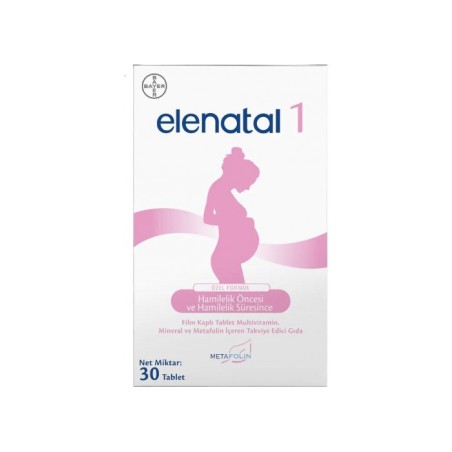 Elenatal 1 Takviye Edici Gıda 30 Tablet
