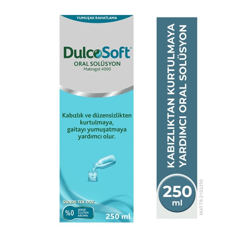 Dulcosoft Oral Solüsyon 250 ml  Aromasız