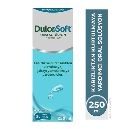 Dulcosoft Oral Solüsyon 250 ml  Aromasız