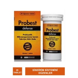 Probest Defence Probiyotik Mikroorganizma İçeren Takviye Edici Gıda 20 Tablet