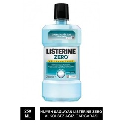 Listerine Zero Alkolsüz Ağız Gargarası 250 ml - Hafif Nane
