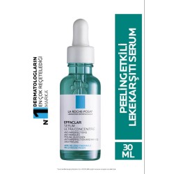 La Roche Posay Effaclar Peeling Etkili Leke Karşıtı Serum Yağlı ve Akneye Eğilim Gösteren Ciltler için 30 ml