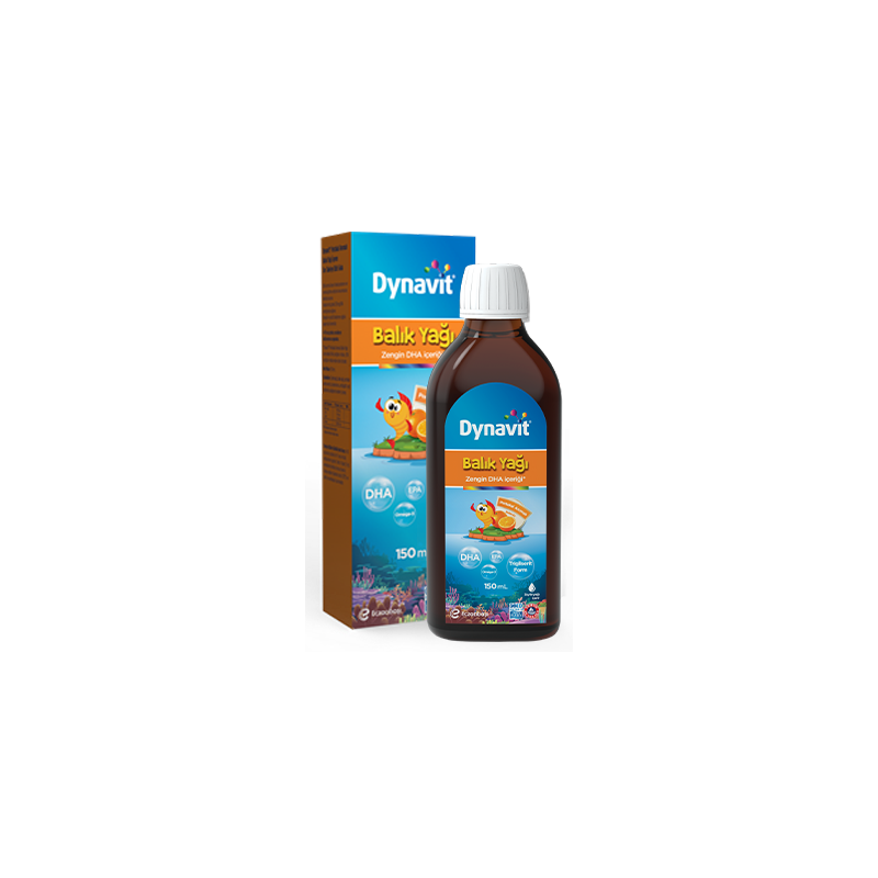 Dynavit Balık Yağı Portakal Aromalı 150 ml Dynavit Balık Yağı Portakal Aromalı 150 ml