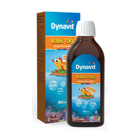 Dynavit Balık Yağı Portakal Aromalı 150 ml