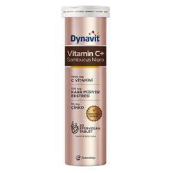 Dynavit Vitamin C+ Sambucus Nigra 20 Efervesan Tablet