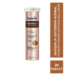 Dynavit Vitamin C+ Sambucus Nigra 20 Efervesan Tablet