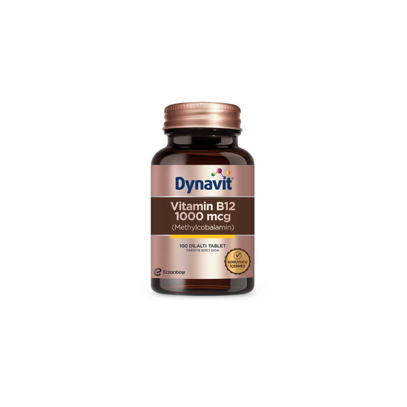 Dynavit Vitamin B12 1000mcg 100 Tablet