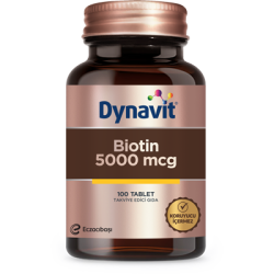 Dynavit Biotin 5000 mcg 100 Tablet