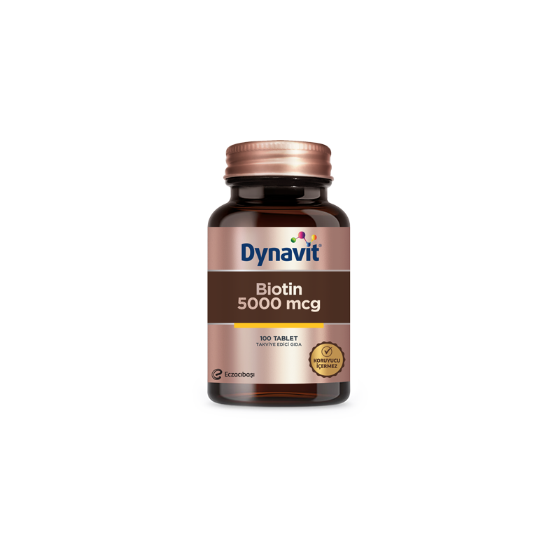 Dynavit Biotin 5000 mcg 100 Tablet