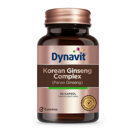 Dynavit Korean Ginseng Complex  Panax Ginseng 30 Kapsül