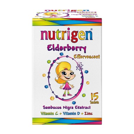 Nutrigen Elderberry ( Kara Mürver ) Efervesan 15 Şase