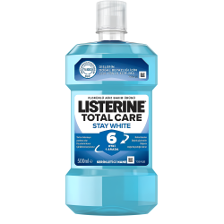 Listerine Total Care Stay White Ağız Gargarası 500 ml - Serinletici Nane