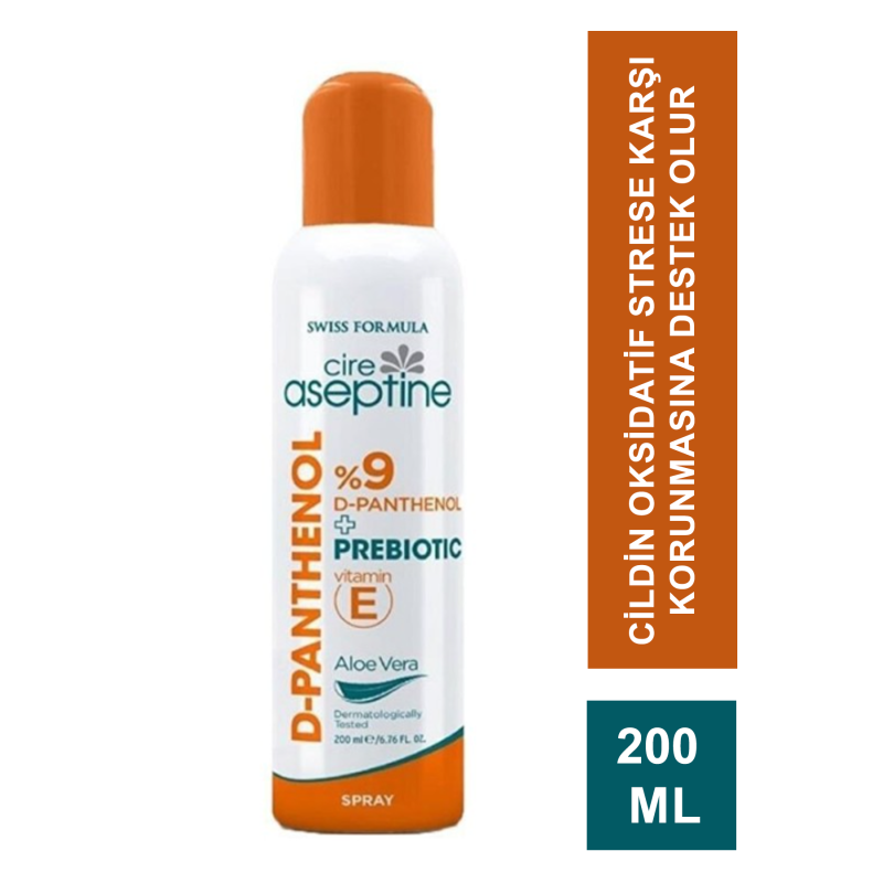 Cire Aseptine D-Panthenol Sprey 200 ml (S.K.T 02-2026)