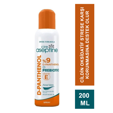 Cire Aseptine D-Panthenol Sprey 200 ml (S.K.T 02-2026)