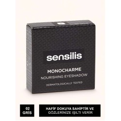 Sensilis Monocharme Nourishing Eyeshadow Göz Farı 02 ( Gris ) 3g