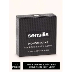 Sensilis Monocharme Nourishing Eyeshadow Göz Farı 12 ( Peche ) 3g