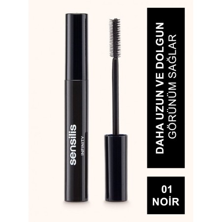 Sensilis Infinity Extending Siyah Mascara 01 Noir  9ml