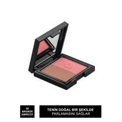 Sensilis Hydrablush Bi-Colour Moisturizing Blusher Naturel/Bronz Allık 02 ( Bronze/Abricot)
