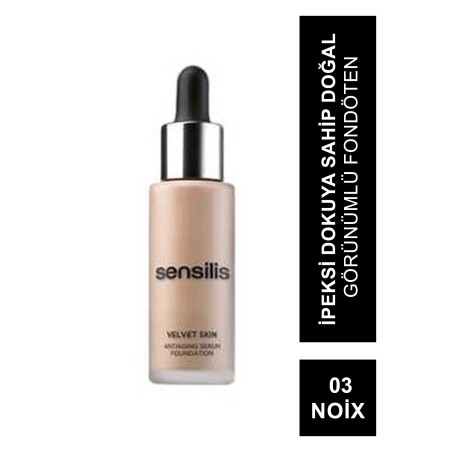 Sensilis Velvet Skin Antiaging Serum Fondöten 03 ( Noix ) 30 ml
