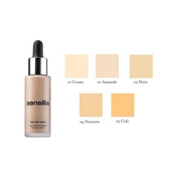 Sensilis Velvet Skin Antiaging Serum Fondöten 04 ( Noisette ) 30 ml