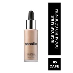 Sensilis Velvet Skin Antiaging Serum Fondöten 05 ( Cafe ) 30 ml