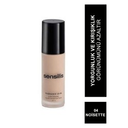 Sensilis Radiance Skin Lightening Fluid Fondöten Spf15 04 ( Noisette ) 30 ml