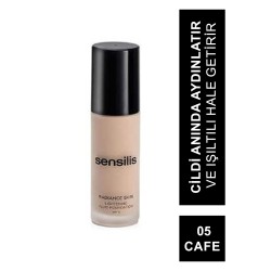 Sensilis Radiance Skin Lightening Fluid Fondöten Spf15 05 ( Cafe ) 30 ml