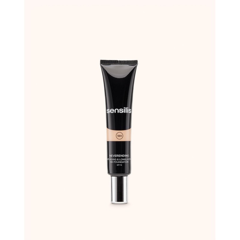 Sensilis Neverending Antiaging & Longlasting Fondöten Spf15 02 ( Noix ) 30 ml