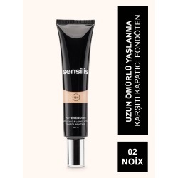 Sensilis Neverending Antiaging & Longlasting Fondöten Spf15 02 ( Noix ) 30 ml