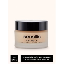 Sensilis Sublime Lift Effect Cream Make Up Fondöten 05 ( Cafe ) 30 ml