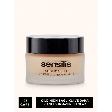 Sensilis Sublime Lift Effect Cream Make Up Fondöten 05 ( Cafe ) 30 ml
