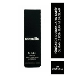 Sensilis Sheer Moisturizing Lipstick Ruj 306 ( Groseille ) 3,5 ml