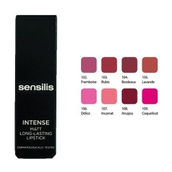 Sensilis Intense Matt Long-Lasting Lipstick Ruj 105 ( Lavande ) 3,5 ml