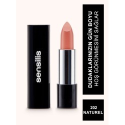 Sensilis Velvet Satin Comfort Lipstick Ruj 202 ( Naturel ) 3,5 ml