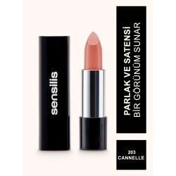 Sensilis Velvet Satin Comfort Lipstick Ruj 203 ( Cannelle ) 3,5 ml
