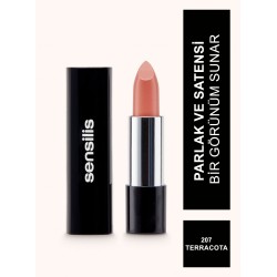 Sensilis Velvet Satin Comfort Lipstick Ruj 207 ( Terracota ) 3,5 ml