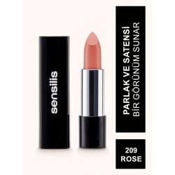 Sensilis Velvet Satin Comfort Lipstick Ruj 209 ( Rose ) 3,5 ml