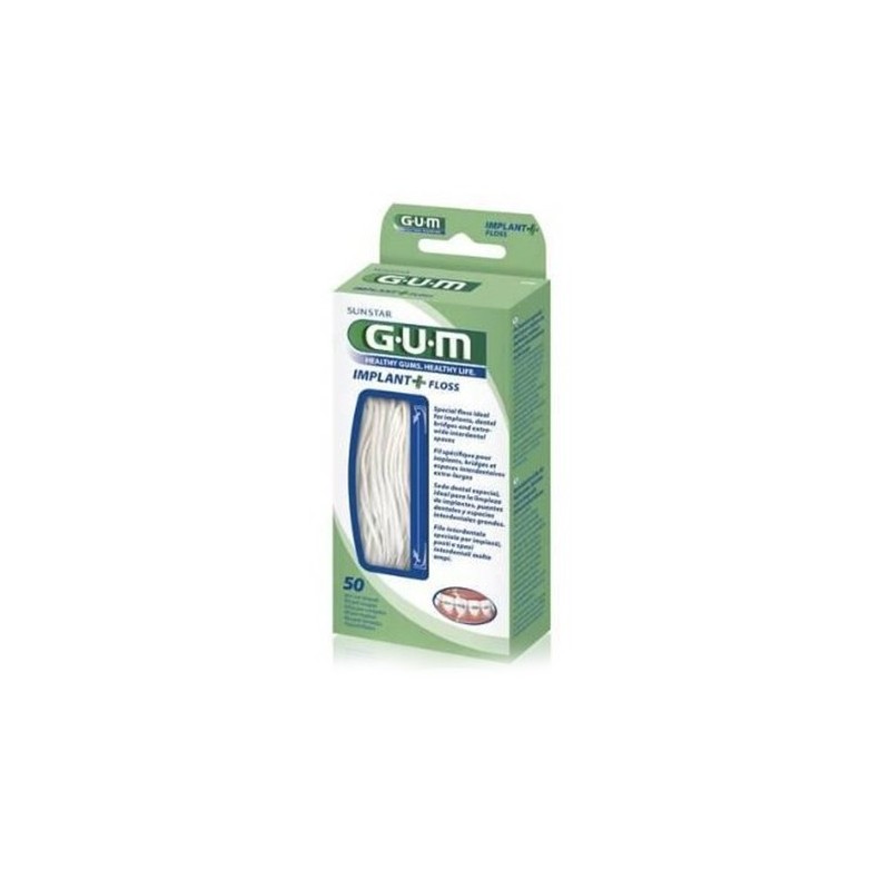 Gum İmplant Floss Diş İpi 50 Adet Gum İmplant Floss Diş İpi 50 Adet