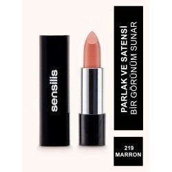 Sensilis Velvet Satin Comfort Lipstick Ruj 219 ( Marron ) 3,5 ml