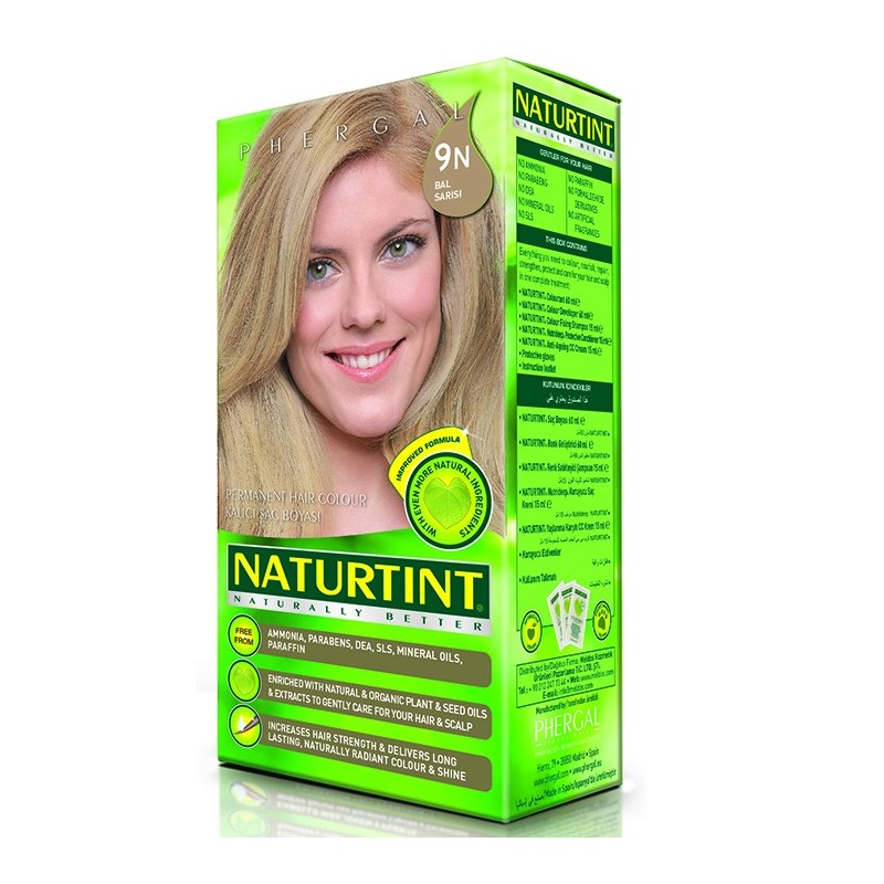 Naturtint Kalıcı Saç Boyası 9N Bal Sarısı 165 ml | TuruncuKasa Naturtint Kalıcı Saç Boyası 9N Bal Sarısı 165 ml | TuruncuKasa