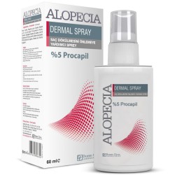 Dermo Clean Alopecia Anti Hair Loss Dermal Sprey ( Saç Dökülme Önleyici Sprey ) 60 ml